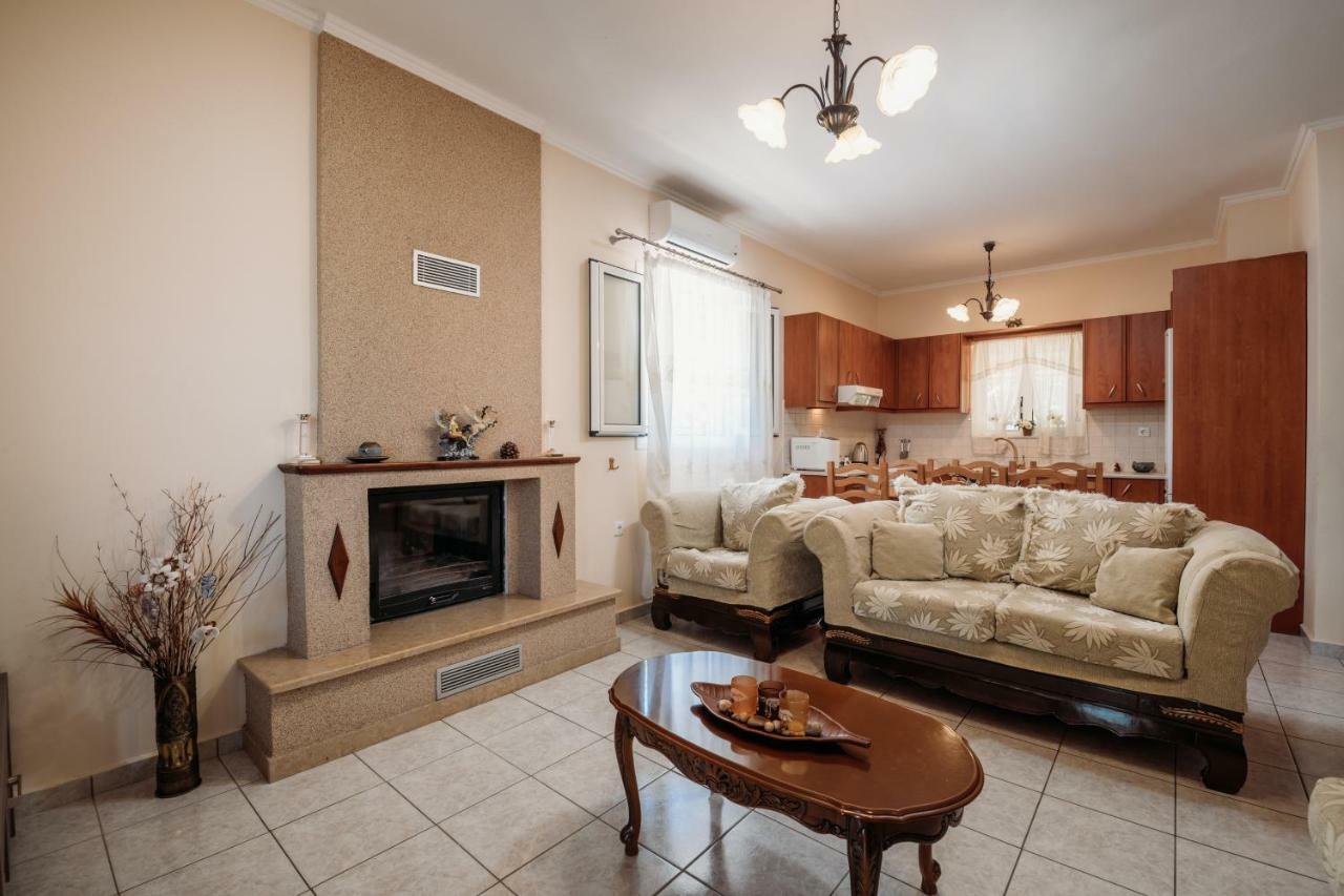 Villa Rosa 3 Bedroom With Sea View Tragaki Exterior foto